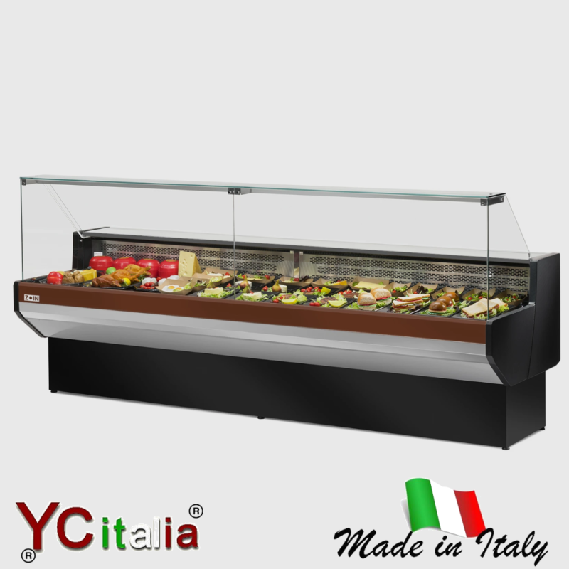 Banco per macelleria statico con cella 1500x910x1300|Banchi espositivi con refrigerazione statica
