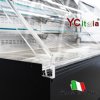 Vetrina self service 1250x910x1190 per take-away, salumi e formaggi sushi