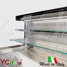 Vetrina self service 1875x910x1190 per take-away, salumi e formaggi sushi
