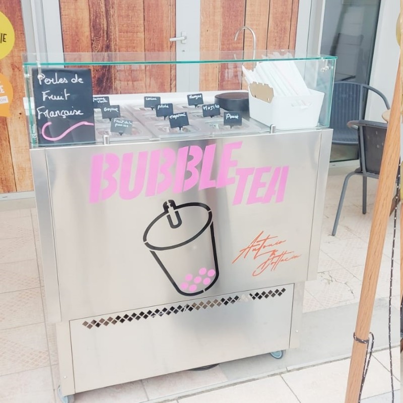 Comptoir réfrigéré pour Bubble Tea