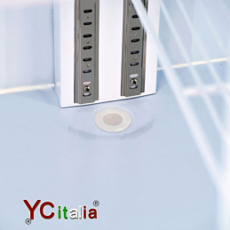 Frigorifero murale a 4 porte con ruote