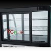 Espositore vetrina refrigerata 100 Lt|Vetrina refrigerata da banco 3 piani