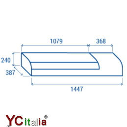 Vetrina espositore refrigerato 6 vaschette 14471.362,00 €1.362,00 €Vetrine 1 pianoF.A.R.H. Snc Di Bottacin Antonio & C