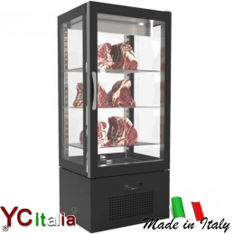 Frigo vetrina vetri sui 4 lati per frollatura carne 500 lt