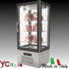 Frigo vetrina vetri sui 4 lati per frollatura carne 500 lt|Armadi frigo per stagionatura e frollatura
