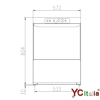 Lavabicchieri e piatti cesto 50x501.548,00 €1.548,00 €Lavabicchieri  professionali per barF.A.R.H. Snc Di Bottacin Antonio & C