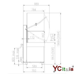 Lavabicchieri lavapiatti cesto 50x502.668,00 €2.668,00 €Lavabicchieri  professionali per barF.A.R.H. Snc Di Bottacin Antonio & C