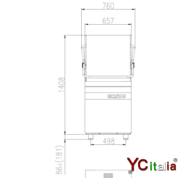 Lavabicchieri lavapiatti cesto 50x502.668,00 €2.668,00 €Lavabicchieri  professionali per barF.A.R.H. Snc Di Bottacin Antonio & C