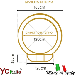 Forno a legna salernitano con mosaico oro3.575,00 €3.575,00 €Forni a legnaF.A.R.H. Snc Di Bottacin Antonio & C