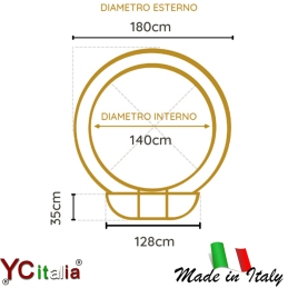 Forno a legna salernitano con mosaico oro3.575,00 €3.575,00 €Forni a legnaF.A.R.H. Snc Di Bottacin Antonio & C