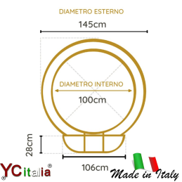 Forno salernitano con ceramica pietra e palladiana2.406,00 €2.406,00 €Forni a legnaF.A.R.H. Snc Di Bottacin Antonio & C