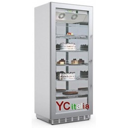 Vetrina pasticceria 820x680x1760