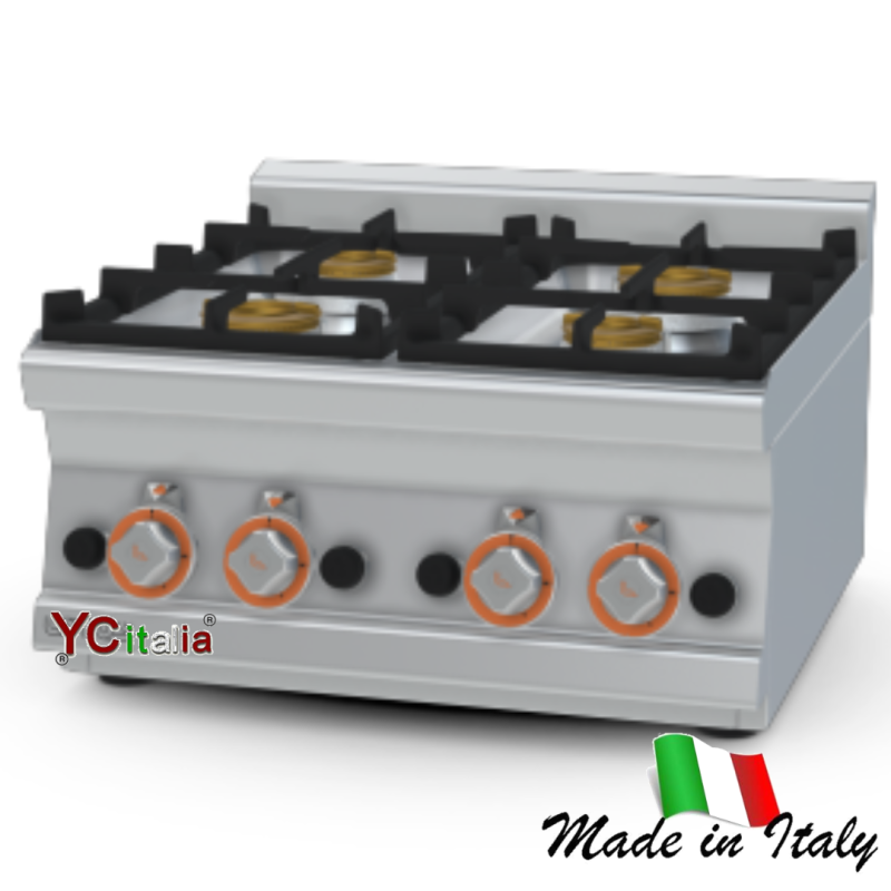 Piano cottura cucina a gas 4 fuochi1.225,00 €1.225,00 €GasF.A.R.H. Snc Di Bottacin Antonio & C