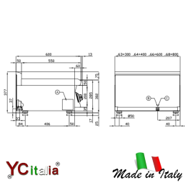 Piano cottura cucina a gas 4 fuochi1.225,00 €1.225,00 €GasF.A.R.H. Snc Di Bottacin Antonio & C