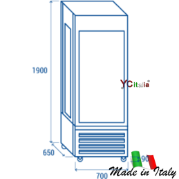 Vetrina panoramica congelatore da 600 Lt Bianca3.333,00 €3.333,00 €Vetrine per semifreddi a una portaF.A.R.H. Snc Di Bottacin Antonio & C