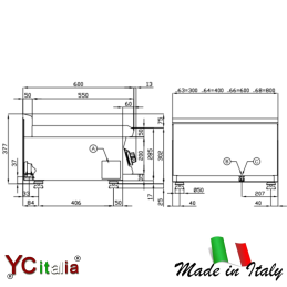 Piastra fry top liscio al cromo 60 x 401.226,00 €1.226,00 €Fry top liscio elettrico da bancoF.A.R.H. Snc Di Bottacin Antonio & C