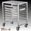 Carrello portateglie in acciaio inox 7 teglie GN 1/1153,90 €171,00 €Carrelli porta teglie per ristoranti e gastronomieF.A.R.H. Snc Di Bottacin Antonio & C