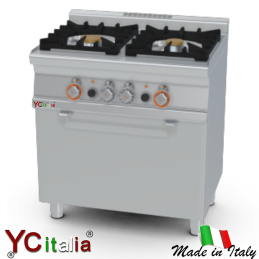 Cucina 4 fuochi con forno a gas porta a vetro2.275,00 €2.275,00 €Cucina a gas snack professionale profondita 600F.A.R.H. Snc Di Bottacin Antonio & C