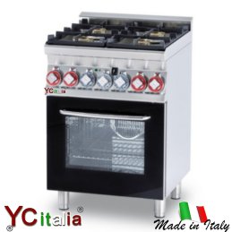 Cucina 4 fuochi con forno a gas porta a vetro2.275,00 €2.275,00 €Cucina a gas snack professionale profondita 600F.A.R.H. Snc Di Bottacin Antonio & C