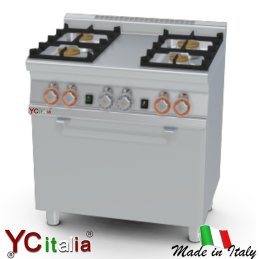 Cucina piano cottura 4 fuochi con forno a gas 1/12.262,00 €2.262,00 €Cucina a gas snack professionale profondita 600F.A.R.H. Snc Di Bottacin Antonio & C