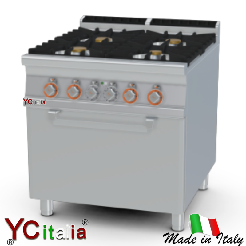 Cucina 4 fuochi con forno elettrico ventilato3.489,00 €3.489,00 €Cucina a gas con forno ventilato profondita 900F.A.R.H. Snc Di Bottacin Antonio & C