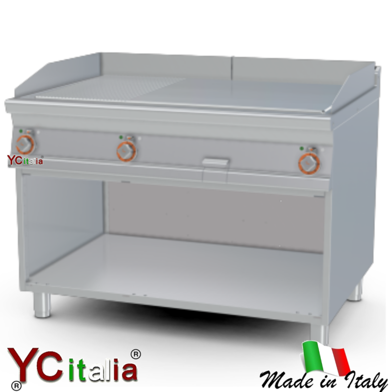 Fry top cromato 1/3 rigato + 2/3 liscio 120X 90 3 zone4.492,00 €4.492,00 €Fry top elettrico professionale profondita 900F.A.R.H. Snc Di Bottacin Antonio & C