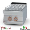 Cucina piano cottura 2 fuochi a gas kw 13