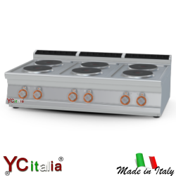Teppaniaky gas 1 bruciatore|Piastra tonda