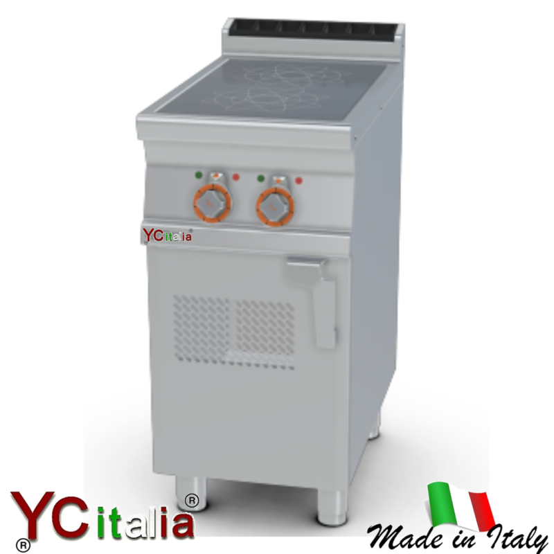 Cucina induzione 2 zone cottura kw 7