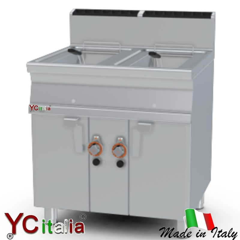 Friggitrice a gas due vasche 13+133.010,00 €3.010,00 €Friggitrice a gas per ristoranti profondita 700F.A.R.H. Snc Di Bottacin Antonio & C