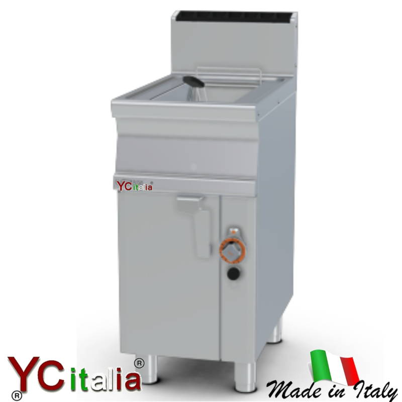 Gas fryer 1 tube 13 lt