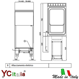 Friggitrice 10 lt elettrica kw 6