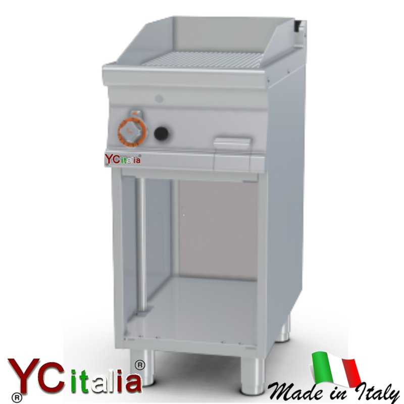 Fry-top rigato cromato 40x701.857,00 €1.857,00 €Piastre con mobileF.A.R.H. Snc Di Bottacin Antonio & C