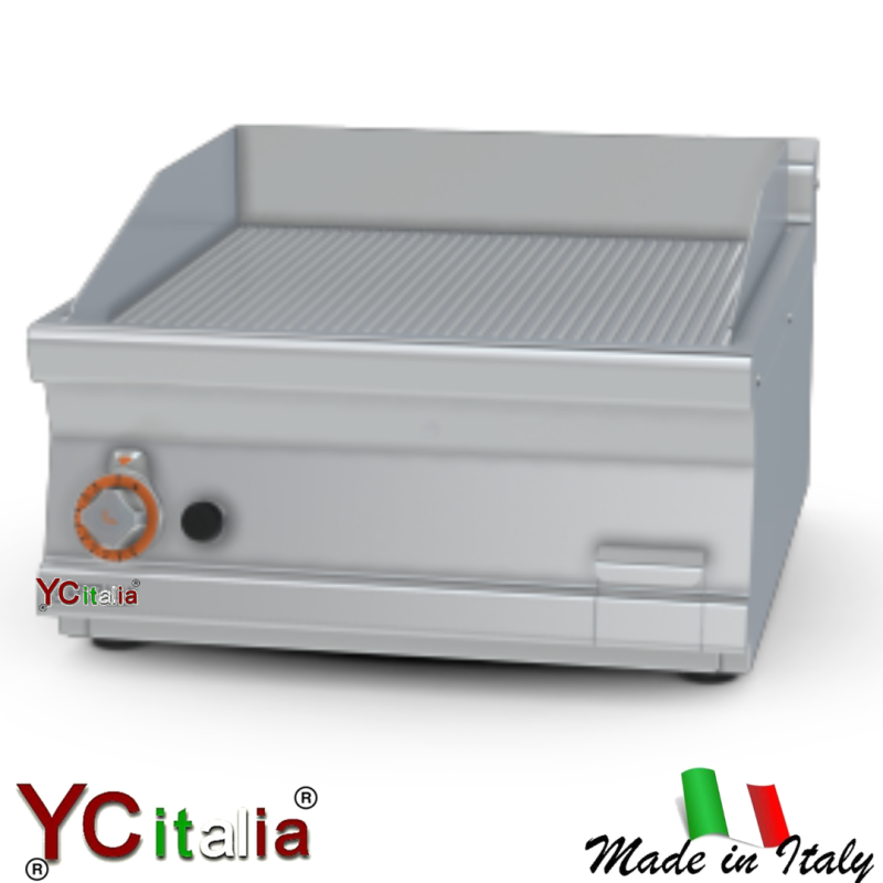 Fry-top rigato a gas d'appoggio doppio 600 x 7001.686,00 €1.686,00 €fry top a gas da appoggio profondita 70 cmF.A.R.H. Snc Di Bottacin Antonio & C