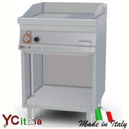 Fry top liscio/ rigato 60 x 70