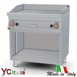 Fry-top rigato cromato 40x701.857,00 €1.857,00 €Piastre con mobileF.A.R.H. Snc Di Bottacin Antonio & C