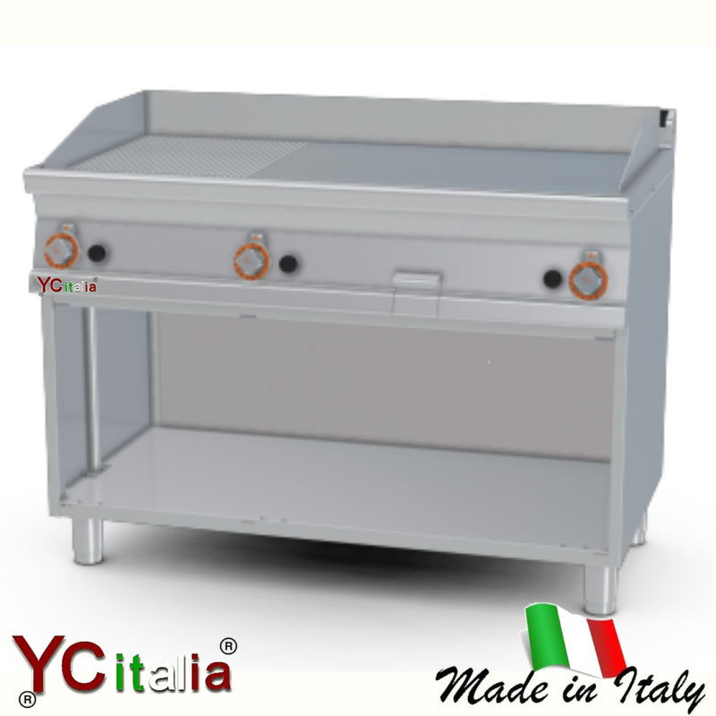 copy of Fry top liscio rigato 600 x 700