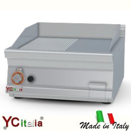 Fry top piastra cromata 1/2 liscia e 1/2 rigata1.954,00 €1.954,00 €fry top a gas da appoggio profondita 70 cmF.A.R.H. Snc Di Bottacin Antonio & C