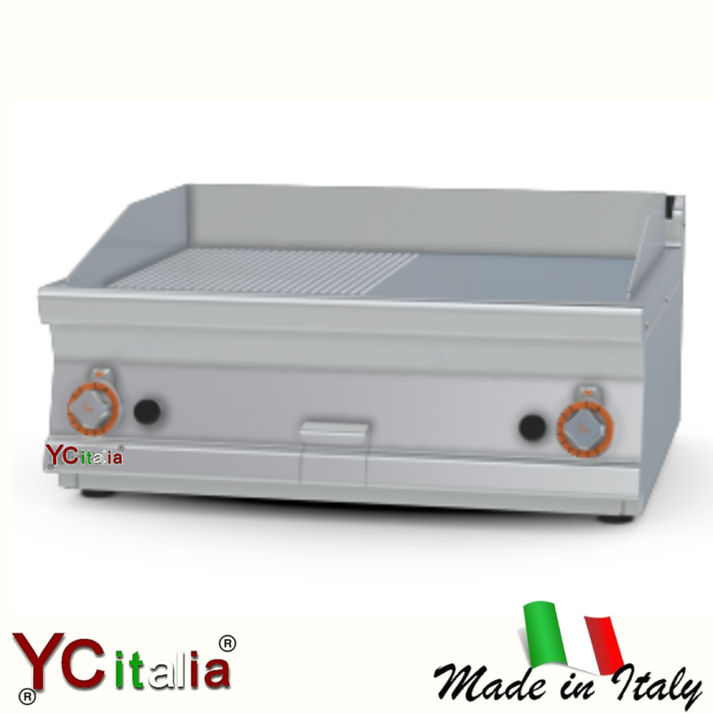 copy of Fry-top liscio a gas da appoggio, p700