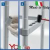 Scaffali professionali per celle frigo profondità 400 h 1800 mm