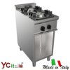 Cucina 2 fuochi a gas professionale