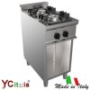 Cucina 2 fuochi kw 12 a gas 400x700x850 h