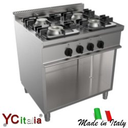 Cucina 4 fuochi kw 18 a gas...