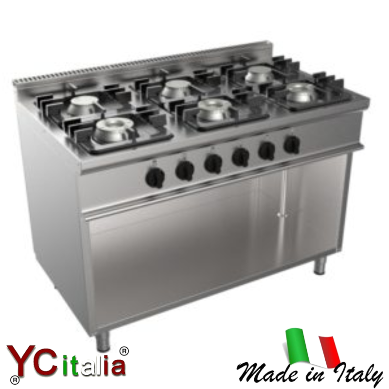 Cucina 6 fuochi kw 36 a gas 1050x700x850 h1.632,00 €1.632,00 €Cucine con vano apertoF.A.R.H. Snc Di Bottacin Antonio & C