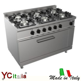 Cucina professionale 6 fuochi con forno a gas2.700,00 €2.700,00 €Cucine con forno gasF.A.R.H. Snc Di Bottacin Antonio & C