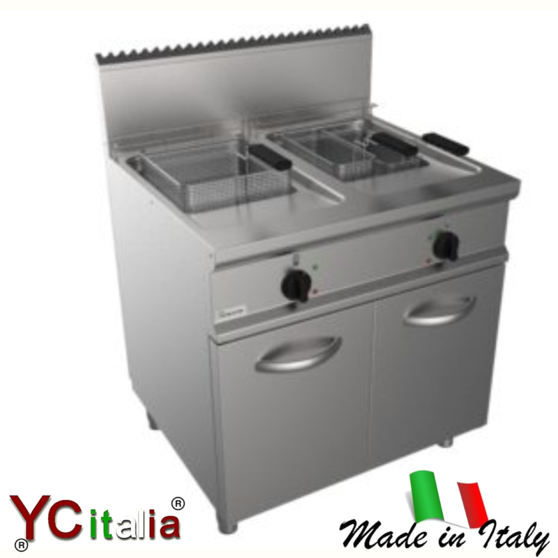 Friggitrice due vasche a gas 17+17 lt kw 32,03.343,00 €3.343,00 €Friggitrice a gas per ristoranti profondita 700F.A.R.H. Snc Di Bottacin Antonio & C