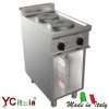 Cucina su mobile 2 piastre tonde 5,2 kw