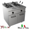 Cuocipasta elettrico due vasche 28+28 lt|Bollitore professionale profondita 700
