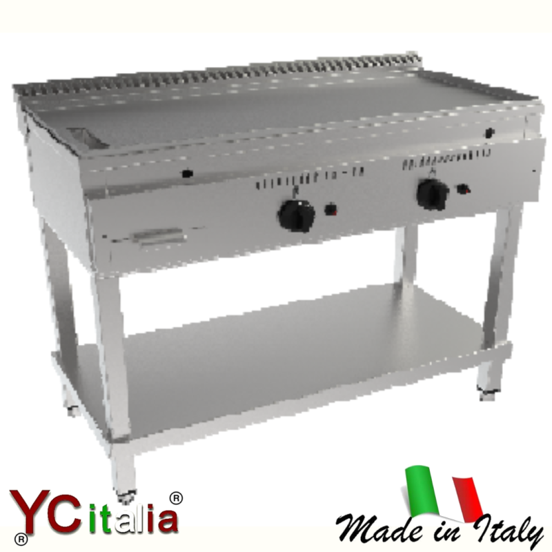 Cuocipiadine a gas 710x530x850 h