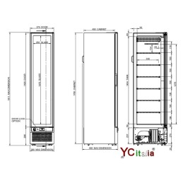 Vetrina verticale negativa